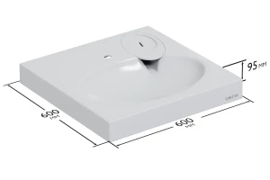 Второе фото. Умывальник подвесной Луна