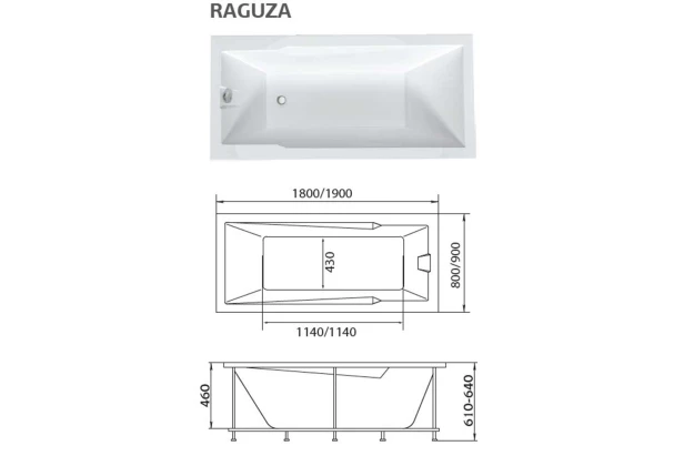 Ванна Raguza (изображение №12)