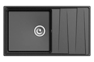 Мойка врезная с крылом GRANFEST Level