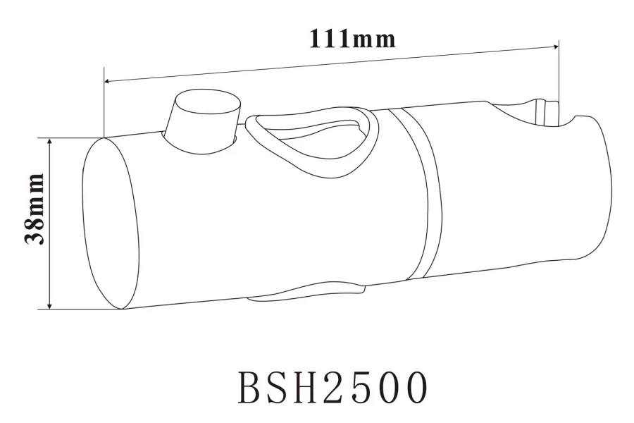 Держатель лейки на штангу BOND BSH2500 (изображение №6)