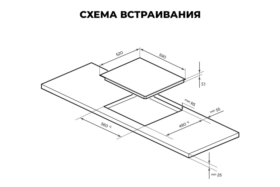 Электрическая панель LEX EVH 6040 (изображение №3)