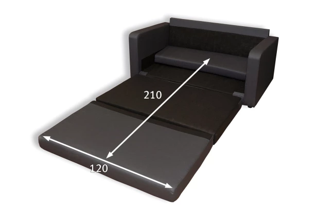 Диван-кровать - аналог IKEA SVENSTA, 150х90х60 см, серый (изображение №11)
