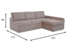 Угловой диван-кровать Бруно (изображение №9)
