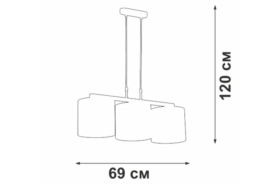 Люстра V2881-1/3S (изображение №5)