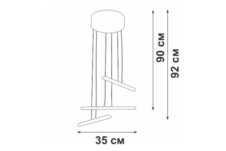 Светильник подвесной LED VITALUCE V3046-1/3S (изображение №5)