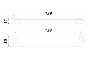 Второе фото. Ручка мебельная BOYARD OLAV