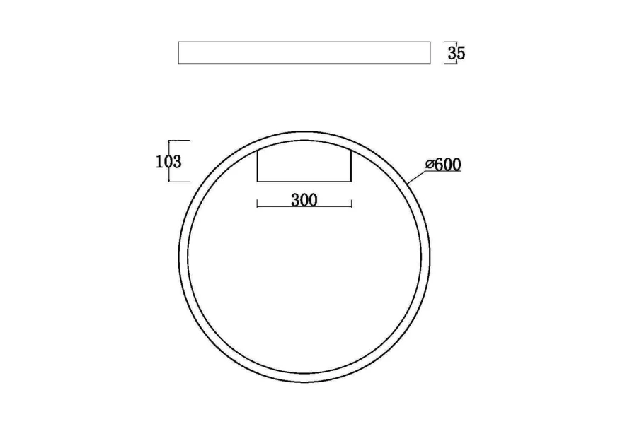 Светильник потолочный LED MAYTONI Rim (изображение №5)