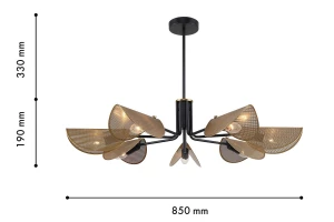 Второе фото. Люстра подвесная Harsh