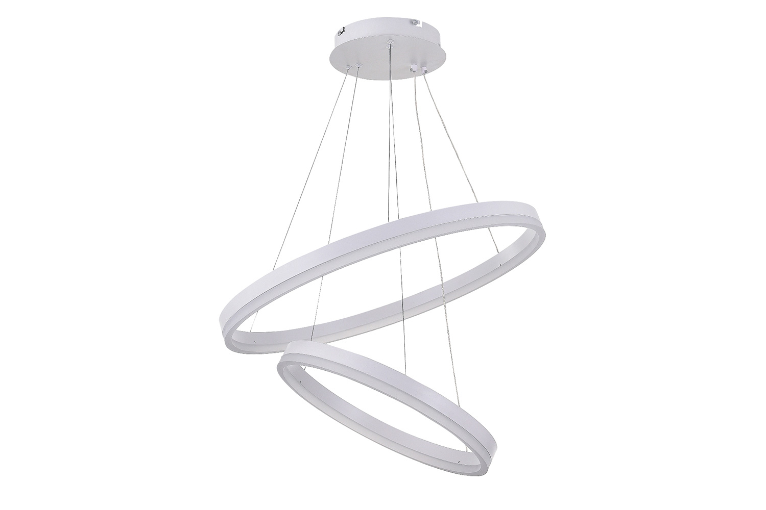 Люстра-нимб двойная Led lamps 26 кв.м.