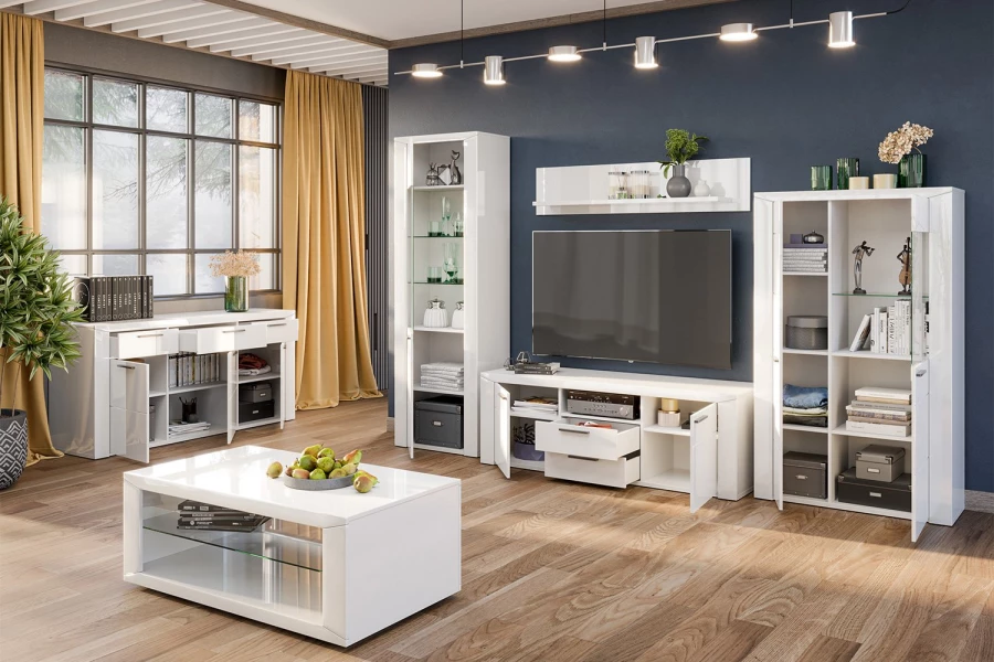 интеро сб-2741 стенка венге камиро/дуб паллада. хофф гостиные. гостиный гарнитур интеро хофф. стенка интеро хофф. хофф гостиные.