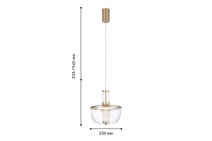 Второе фото. Светильник подвесной FAVOURITE Flaska