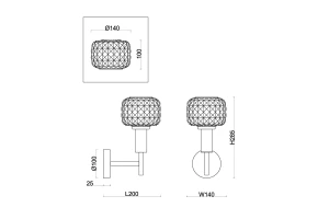 Второе фото. Бра FREYA Fero