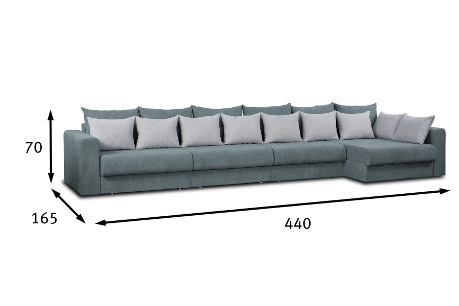 Угловой диван-кровать Модена (изображение №20)