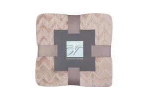 Второе фото. Плед-покрывало Зигзаг