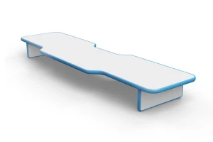 Подставка для монитора и акустической системы VMMGAME Base 120 Light Blue