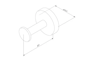 Второе фото. Крючок для халата AM.PM Inspire