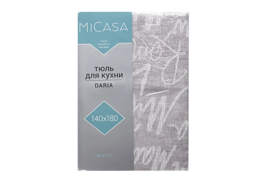 Тюль для кухни на ленте MICASA Daria 1 шт. (изображение №5)