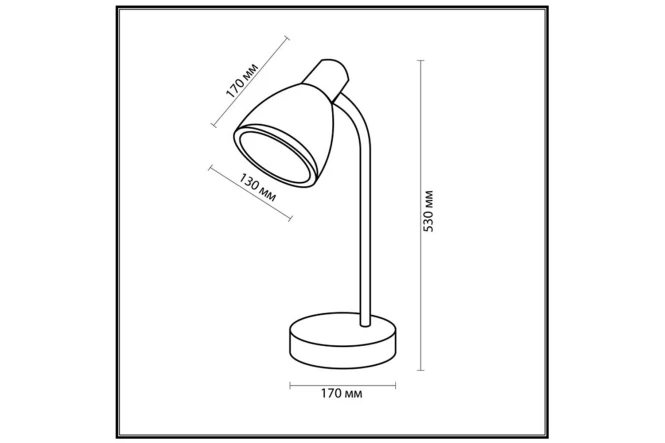 Лампа настольная Mansy (изображение №2)