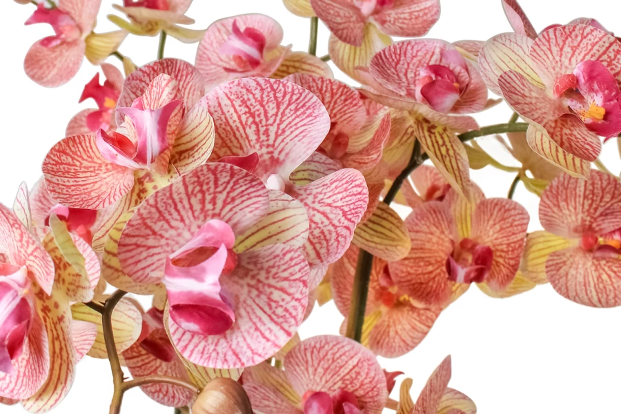 Искусственное растение в кашпо полусфера Орхидея Фаленопсис (изображение №2)