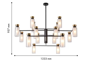 Второе фото. Люстра потолочная FAVOURITE Slank