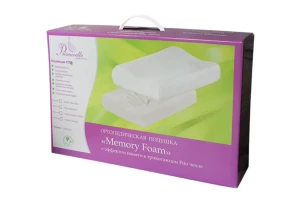 Второе фото. Анатомическая подушка Memory Foam 30х50 см