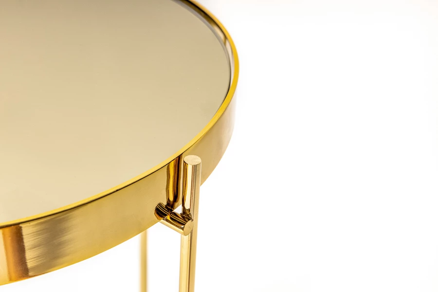 Приставной стол Gatsby L Gold (изображение №3)