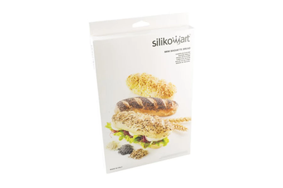 Форма для приготовления мини-багетов Silikomart Mini Baguette Bread (изображение №5)