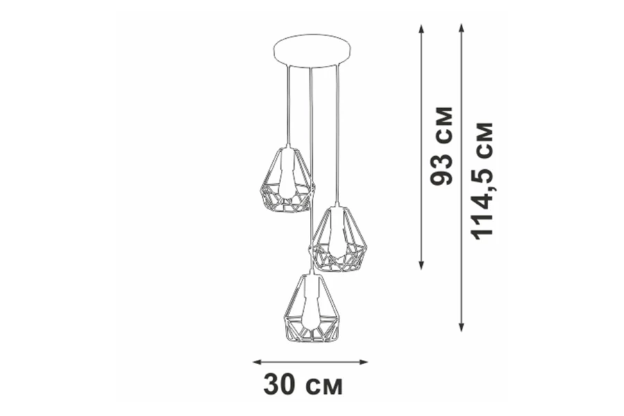 Люстра V47050-1/3S (изображение №6)