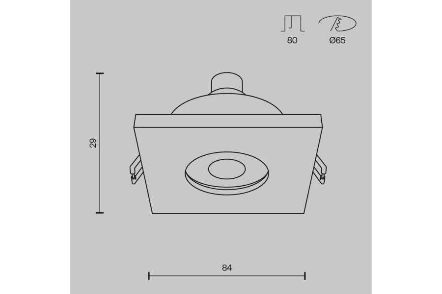 Светильник встраиваемый Downlight Stark (изображение №7)