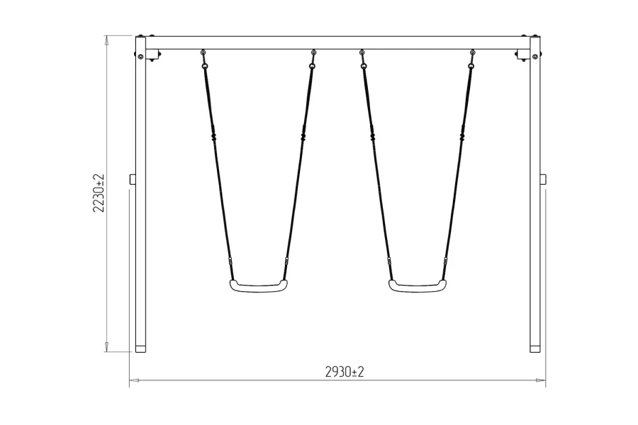 Уличные качели Р911 (изображение №8)
