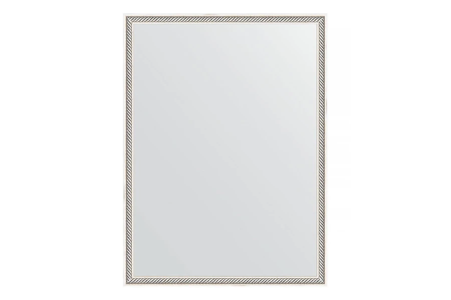 Зеркало в раме витое серебро (изображение №2)