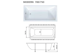 Ванна Modern