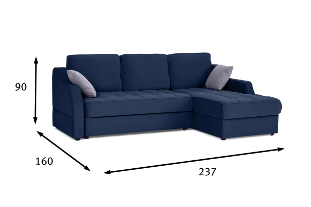 Угловой диван-кровать DREAMART Рольф (изображение №21)