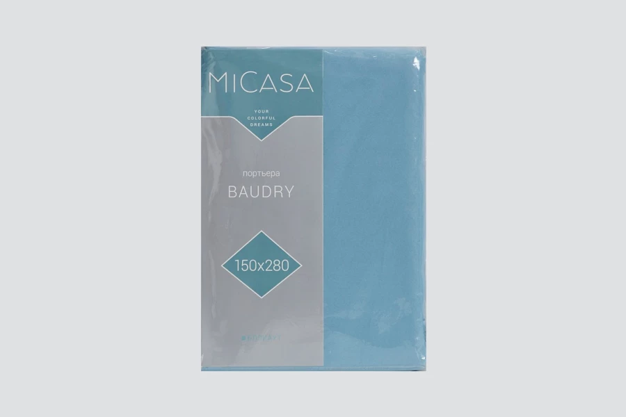 Штора на ленте MICASA Baudry 150х280 см (изображение №10)