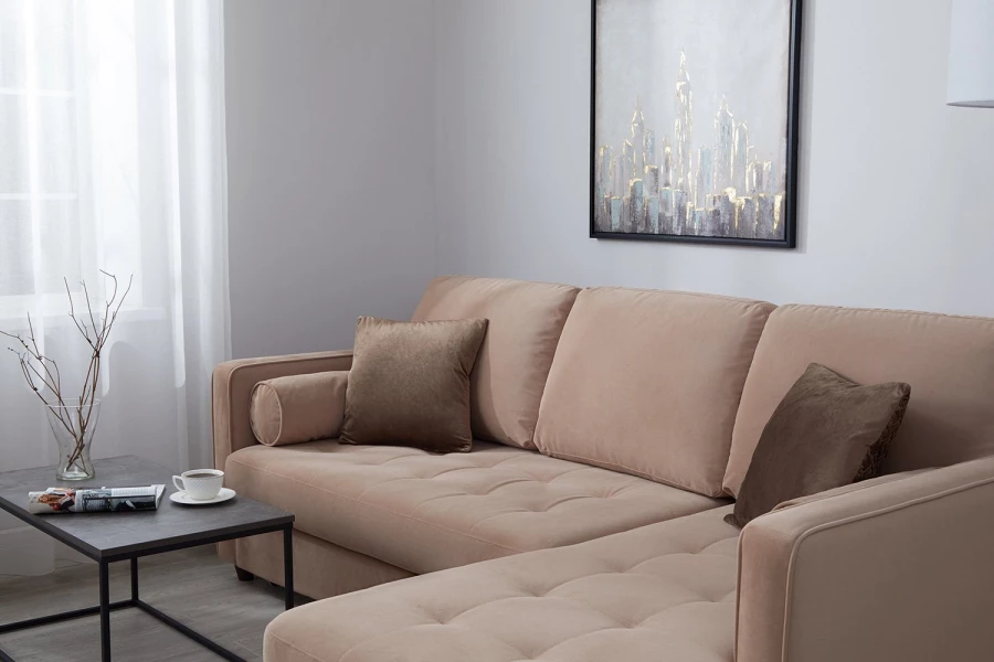 Угловой диван-кровать DREAMART Шеффилд (изображение №4)