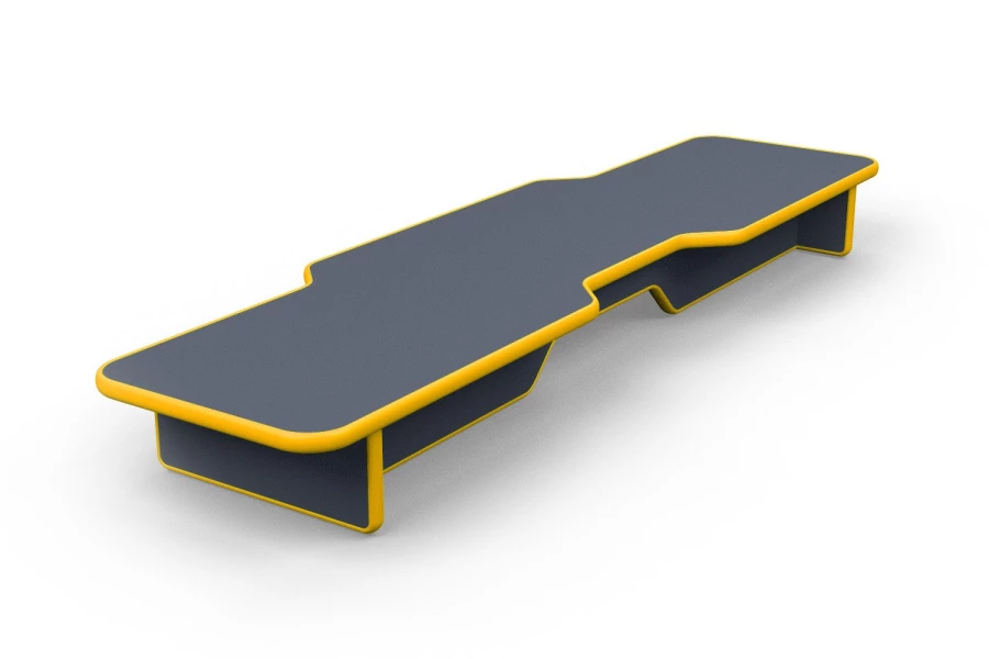 Подставка для монитора и акустической системы VMMGAME Base 120 Dark Yellow (изображение №4)