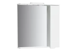 Зеркальный шкаф однодверный Sanstar Bianco