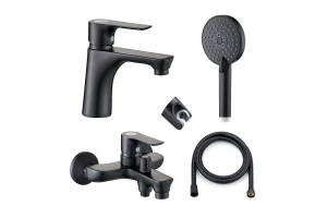 Душевой набор ORANGE Aristo M19-311 b чёрный