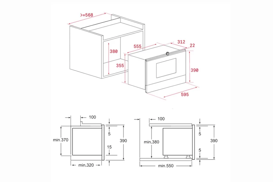 Микроволновая печь Teka MS 622 BIS (изображение №2)