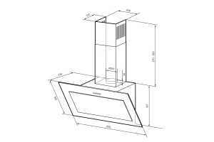 Второе фото. Вытяжка LEX Mio 600