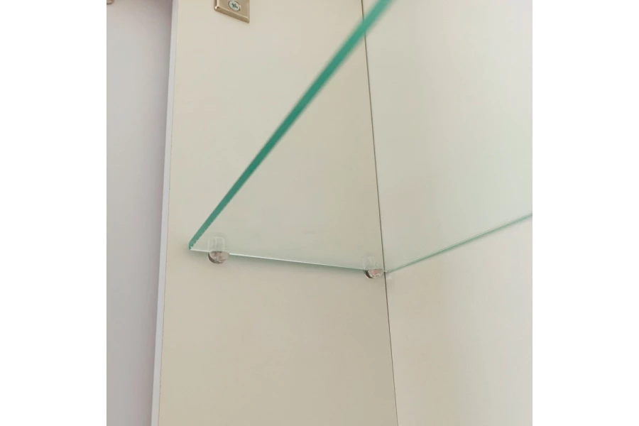 Пенал с зеркалом левый Sietle Led 40х160 см с розеткой (изображение №7)