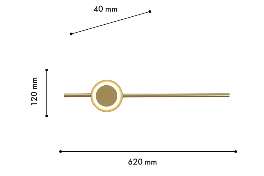 Светильник настенный LED Longus (изображение №3)