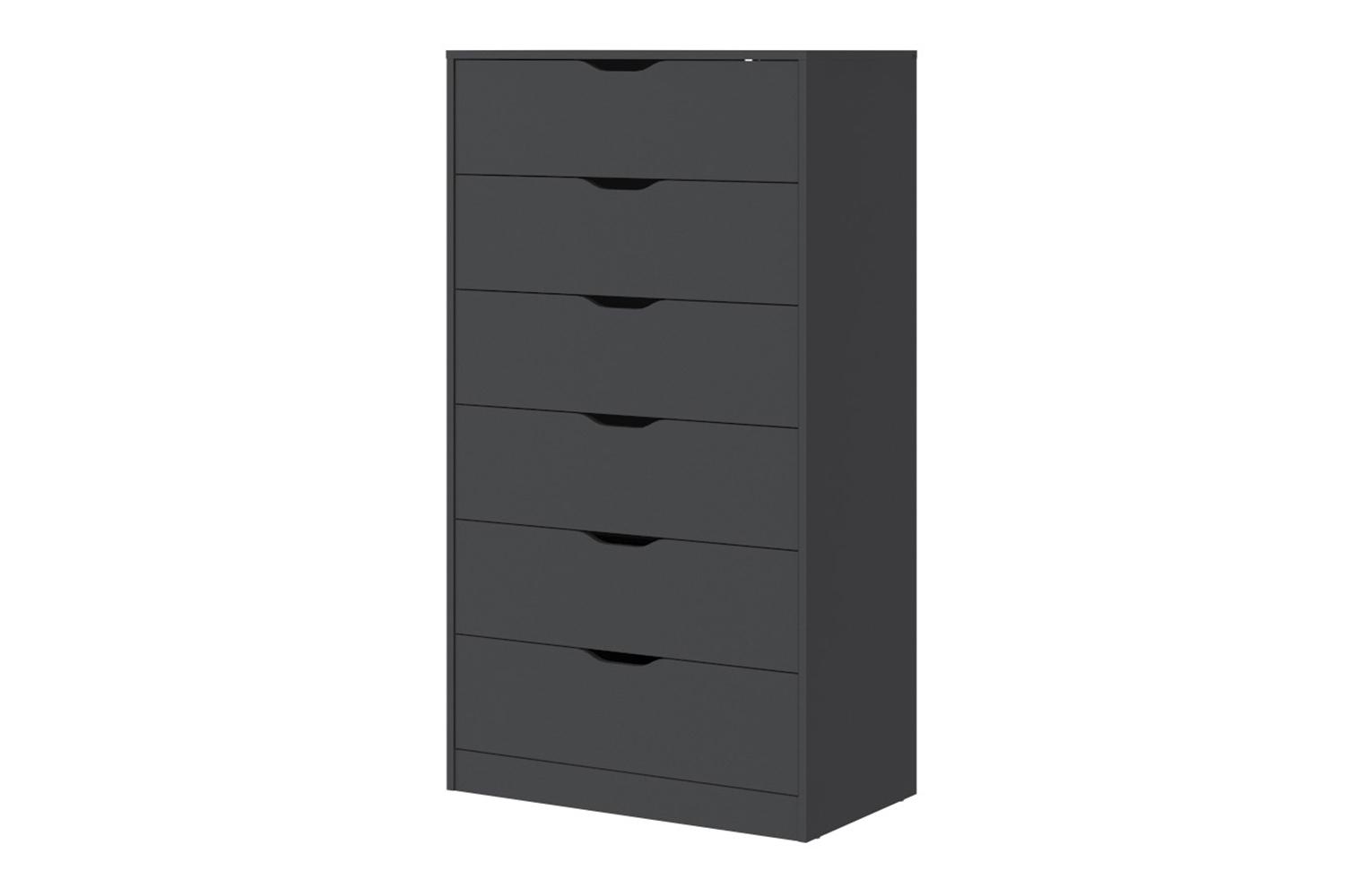 Комод 6 ящиков Сапфир