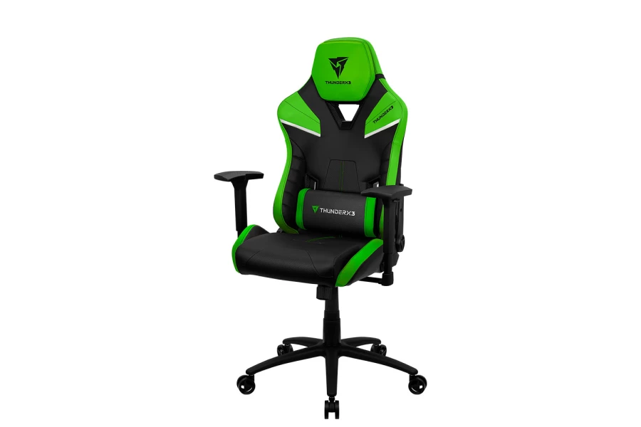 Кресло компьютерное игровое ThunderX3 TC5 Neon Green (изображение №1)