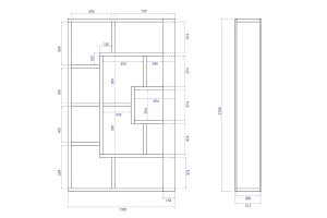 Второе фото. Стеллаж Twist