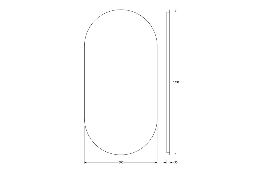 Зеркало настенное с LED-подсветкой EVOFORM Ledshine (изображение №6)