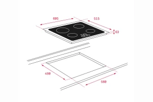 Второе фото. Электрическая панель Teka TT 6415