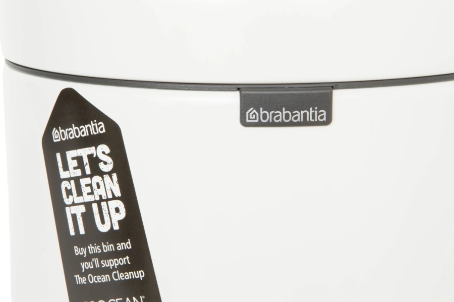 Бак для мусора с крышкой Brabantia New Icon 5 л (изображение №2)
