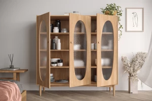 Второе фото. Шкаф трехстворчатый Bubble