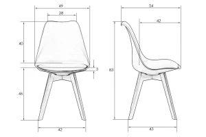 Второе фото. Стул обеденный DOBRIN Jerry